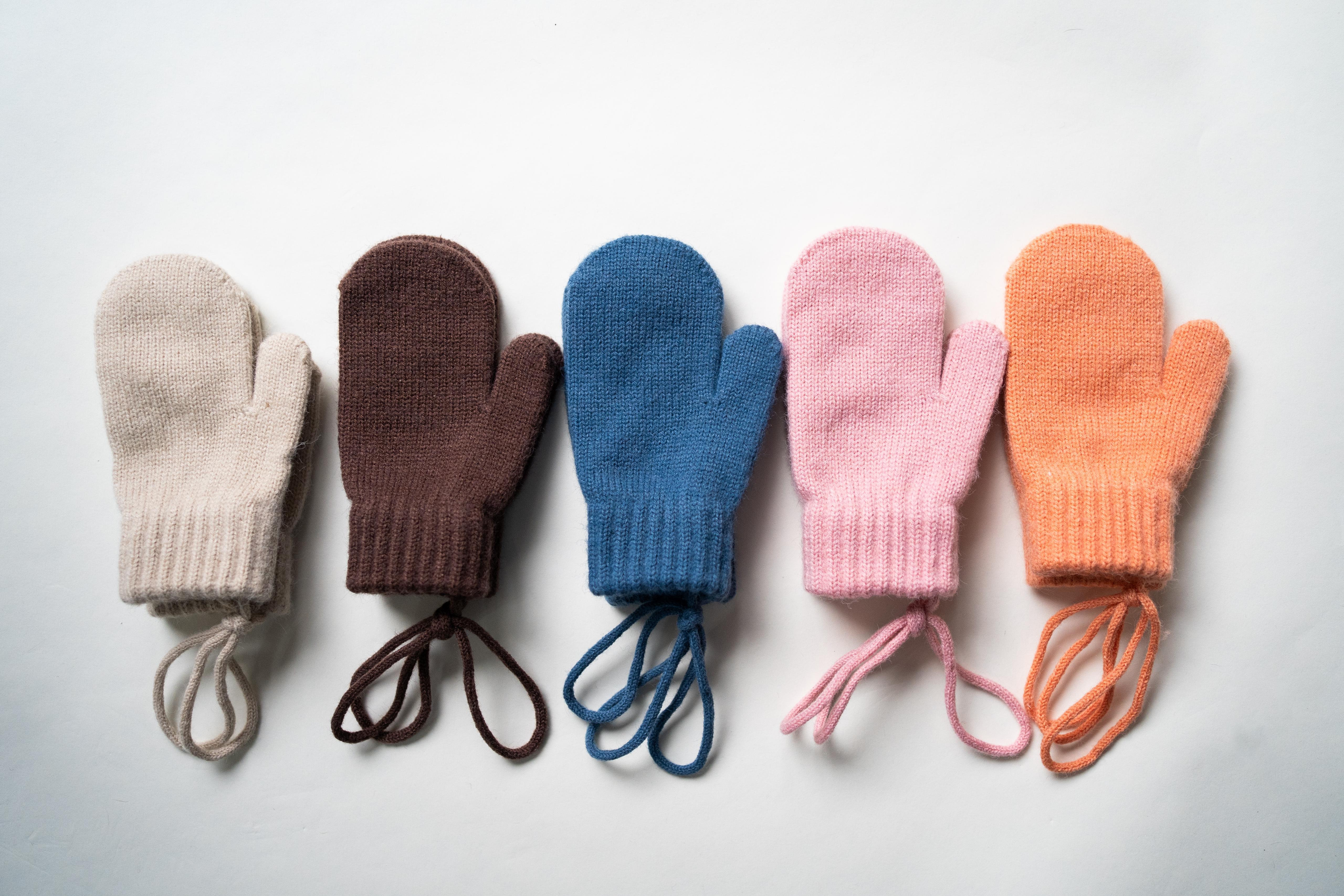 Knitted mittens deals