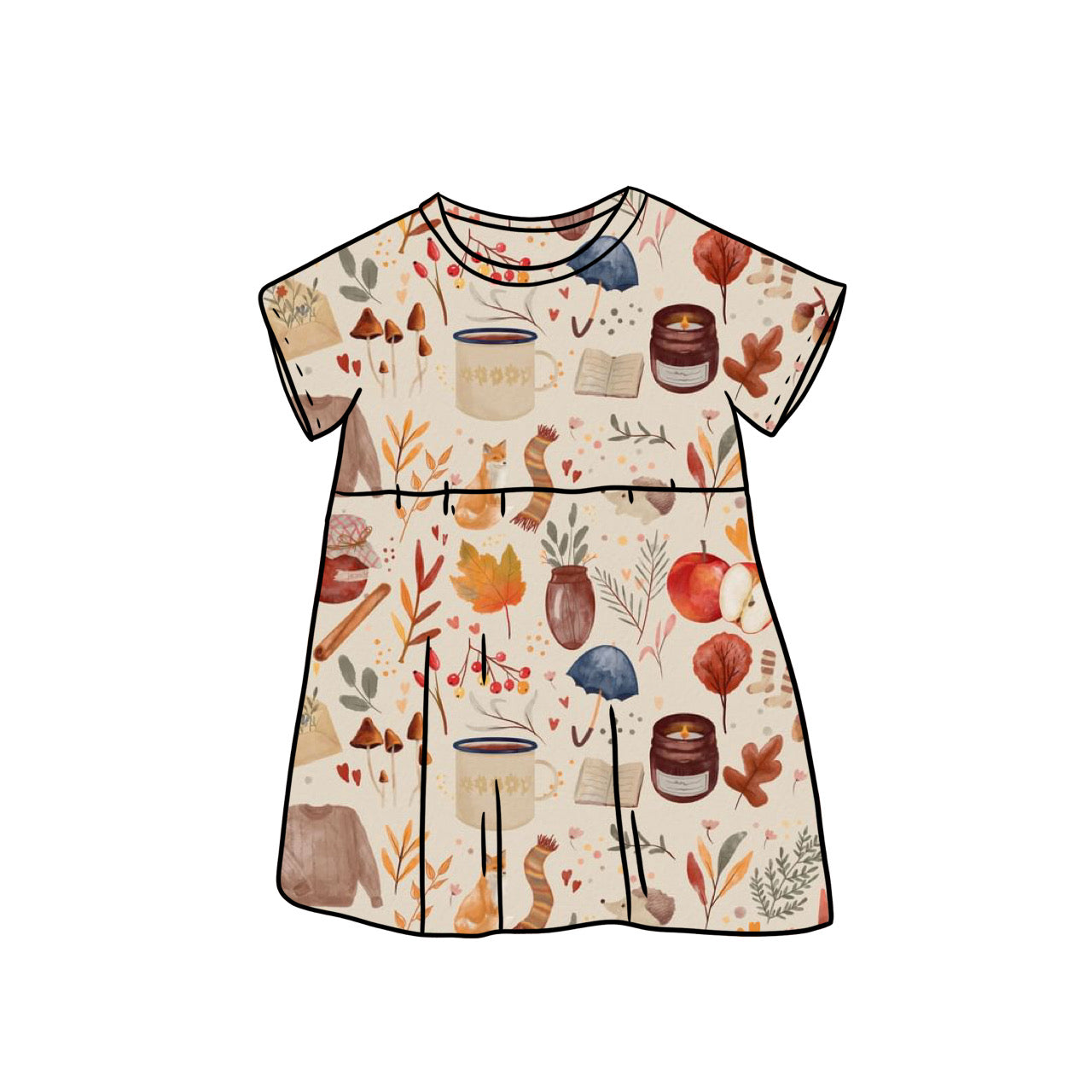 Tunic Dress | Autumn Spice