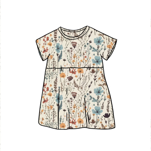 Tunic Dress | Autumn Wildflower