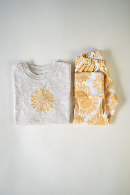 Eco Heather Sunflower T-shirt