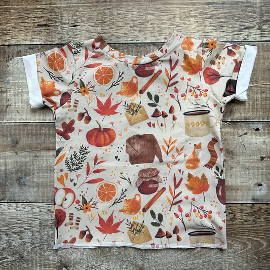 Baggy Tee | Large Autumn Spice