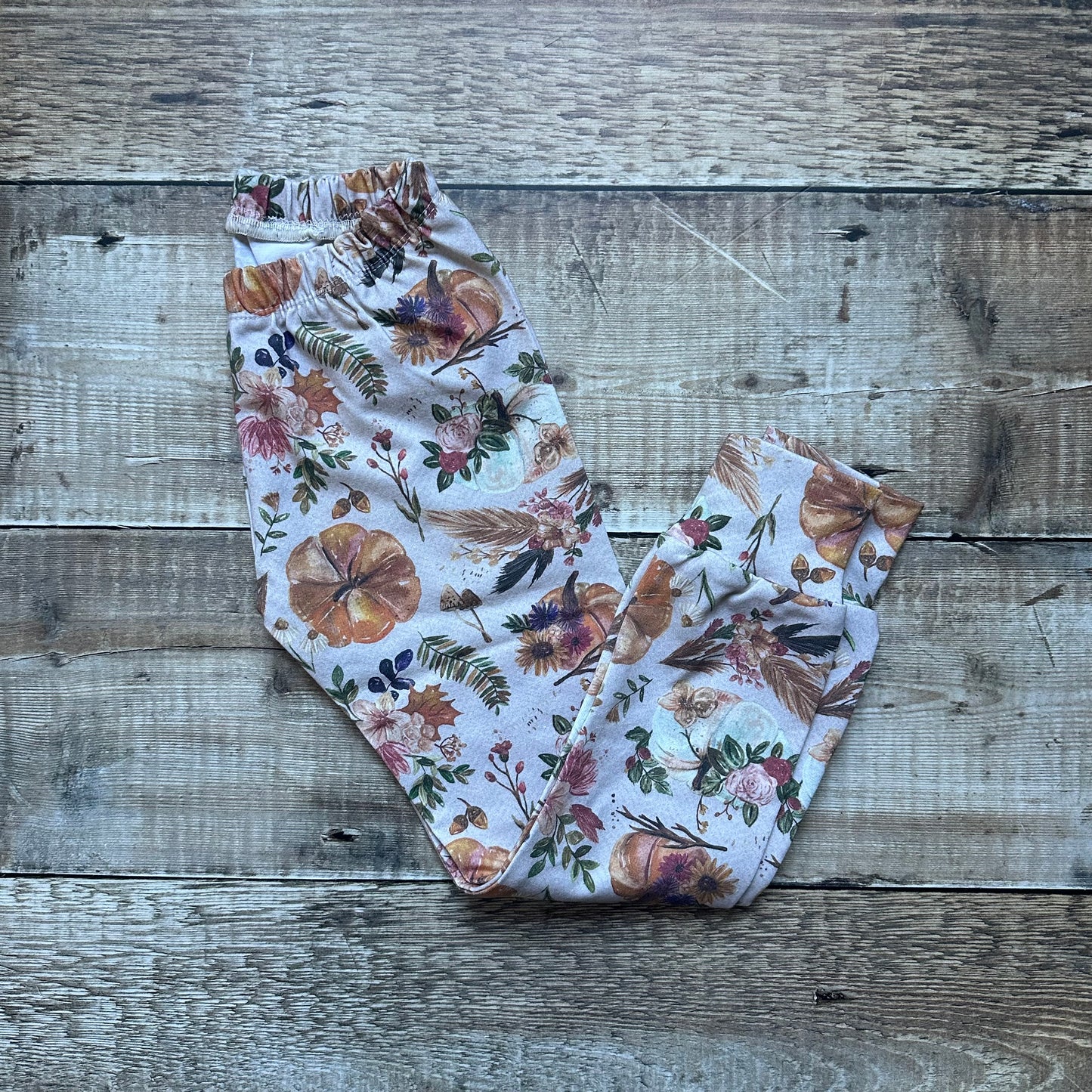 Leggings | Pumpkin Floral