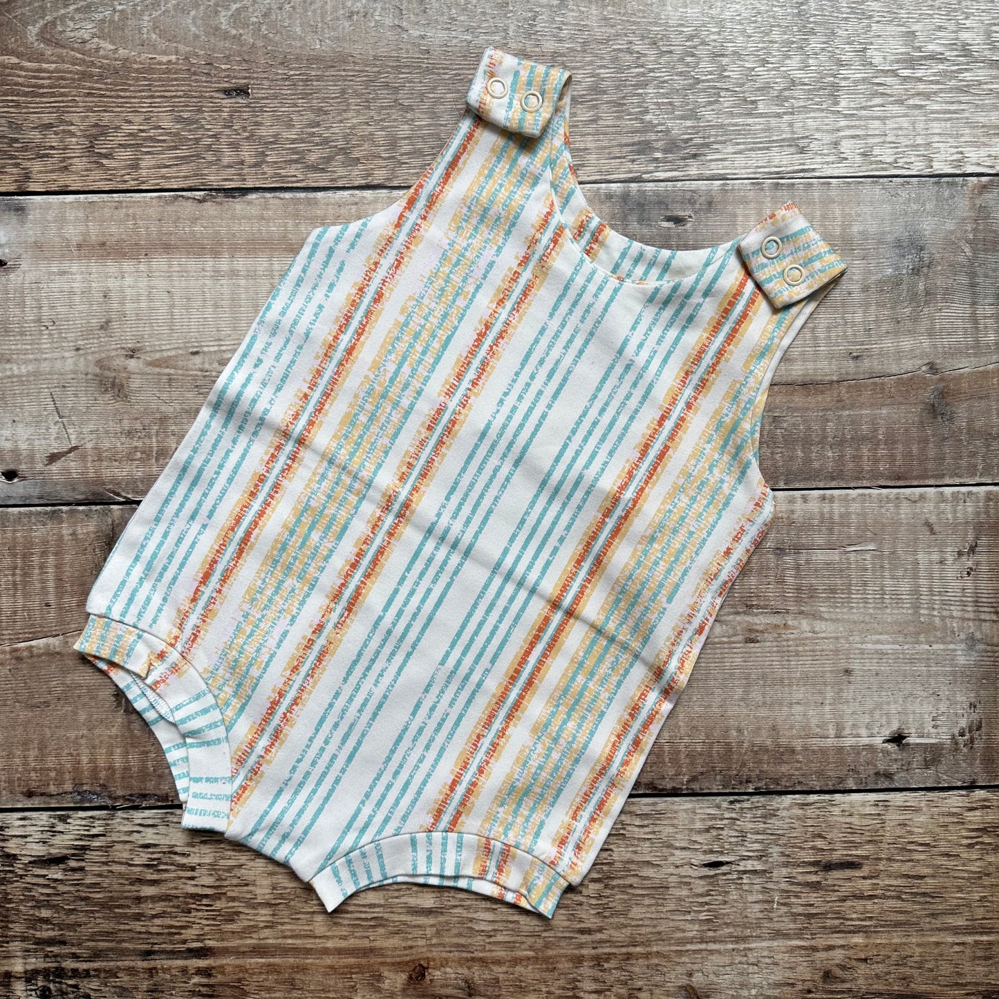 Bummie Romper | Summer Stripe