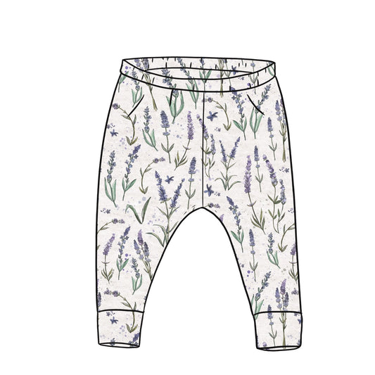 Junior Leggings | Lavender Fields