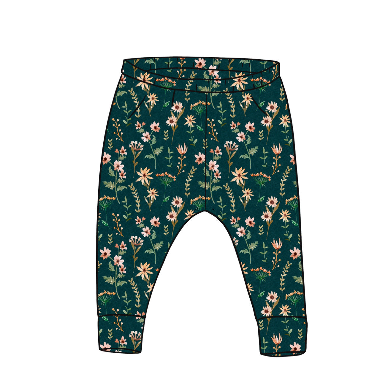 Junior Leggings | Fields Of Green