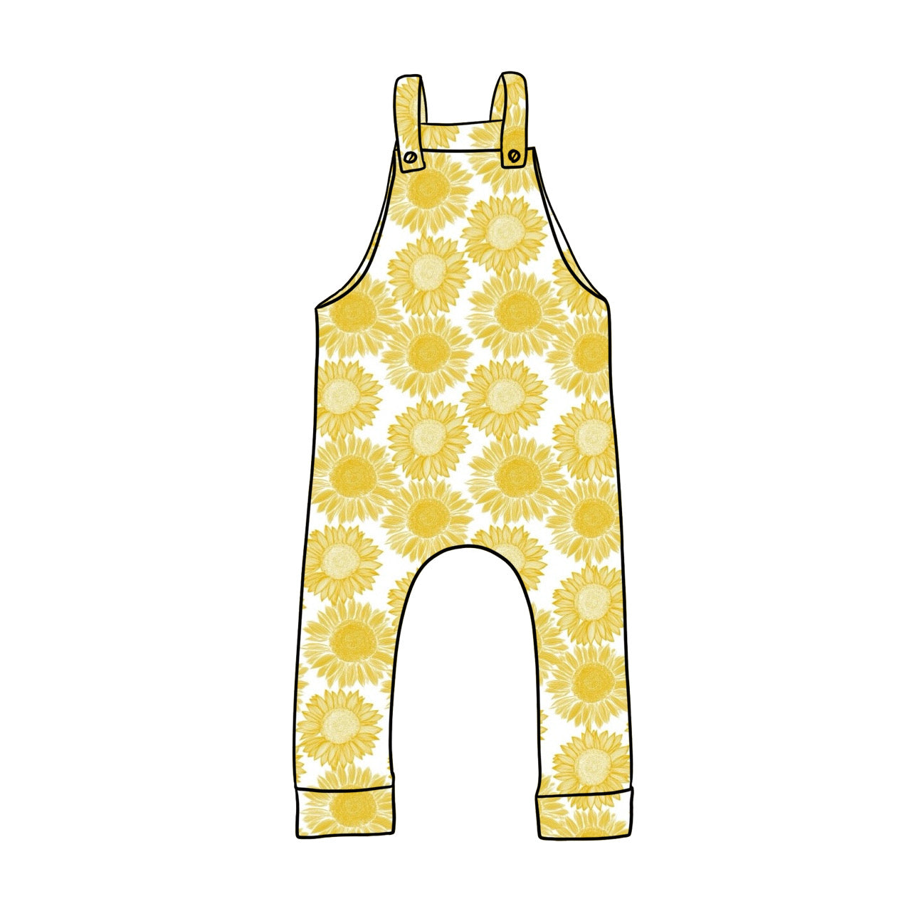 Dungarees | Sunflowers