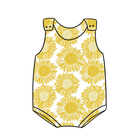 Bummie Romper | Sunflowers