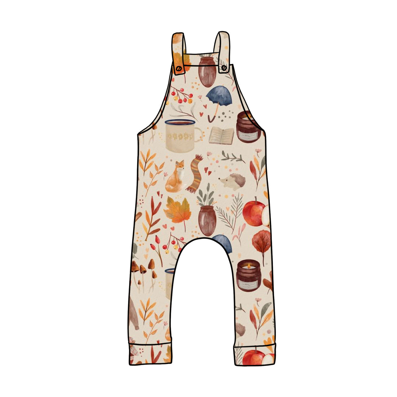 Dungarees | Autumn Spice