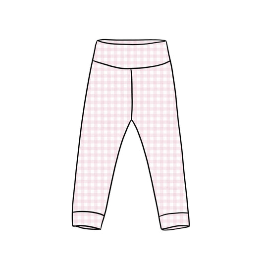 Leggings | Pink Gingham