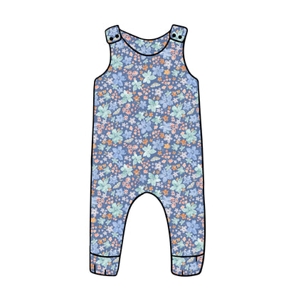 Harem Romper | Wild Blue