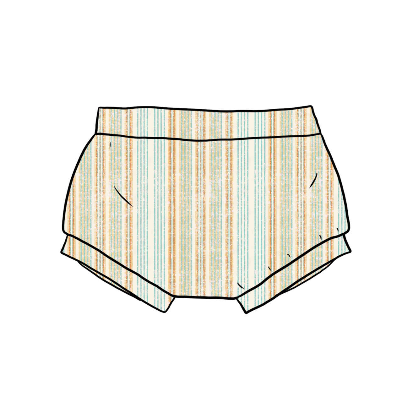 Bummies | Summer Stripe