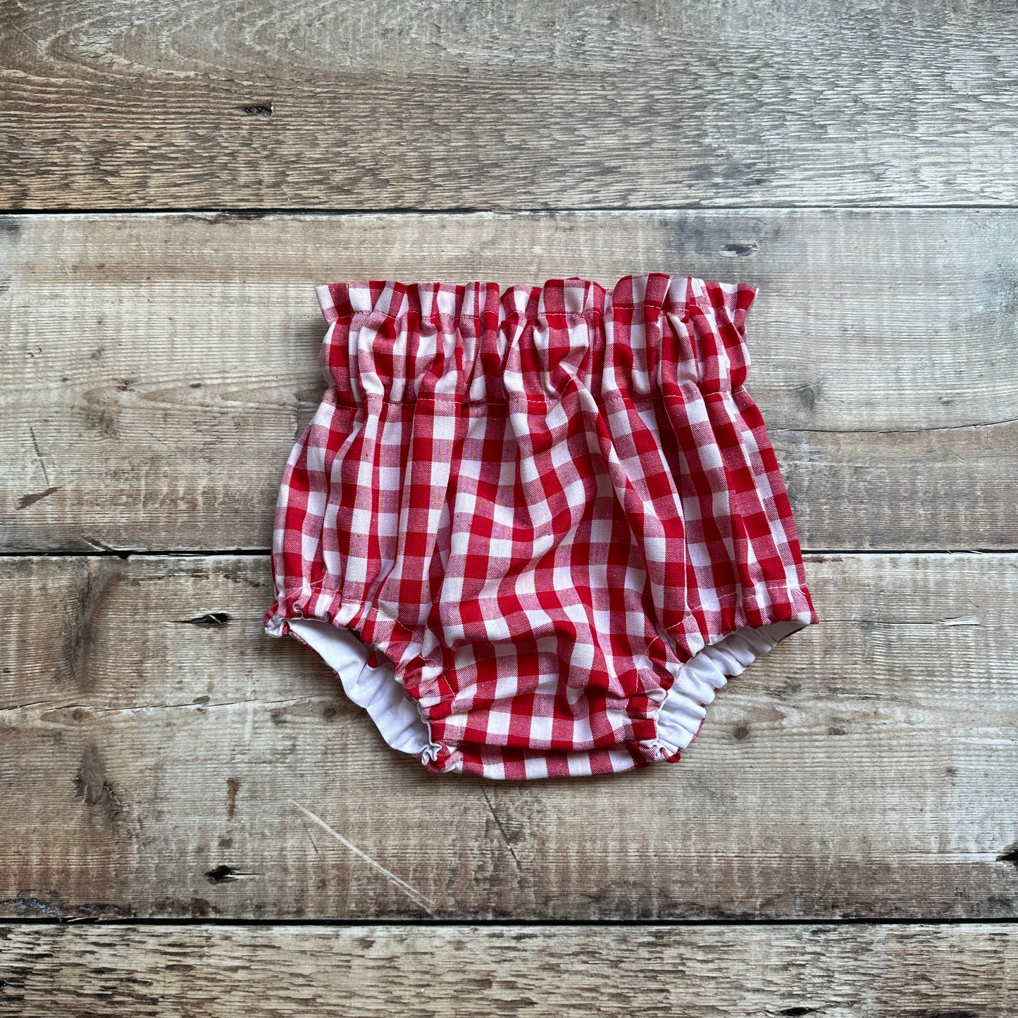 Bloomers | Postbox Red Gingham