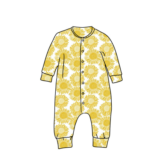 Popperdown Romper | Sunflowers