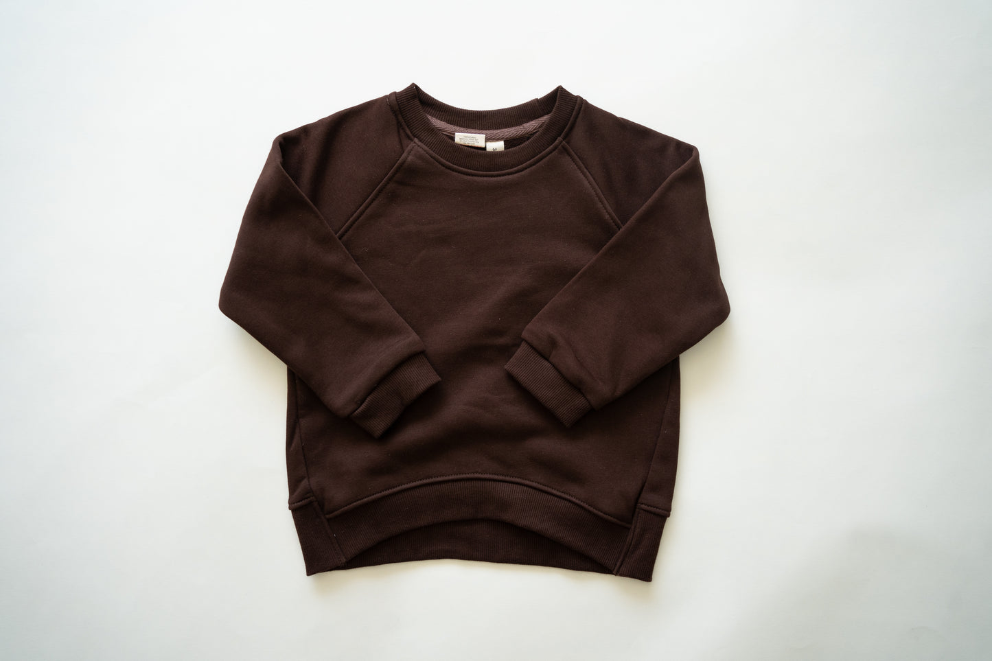 Relaxed Sweatshirt Kids | Chocolate Brown