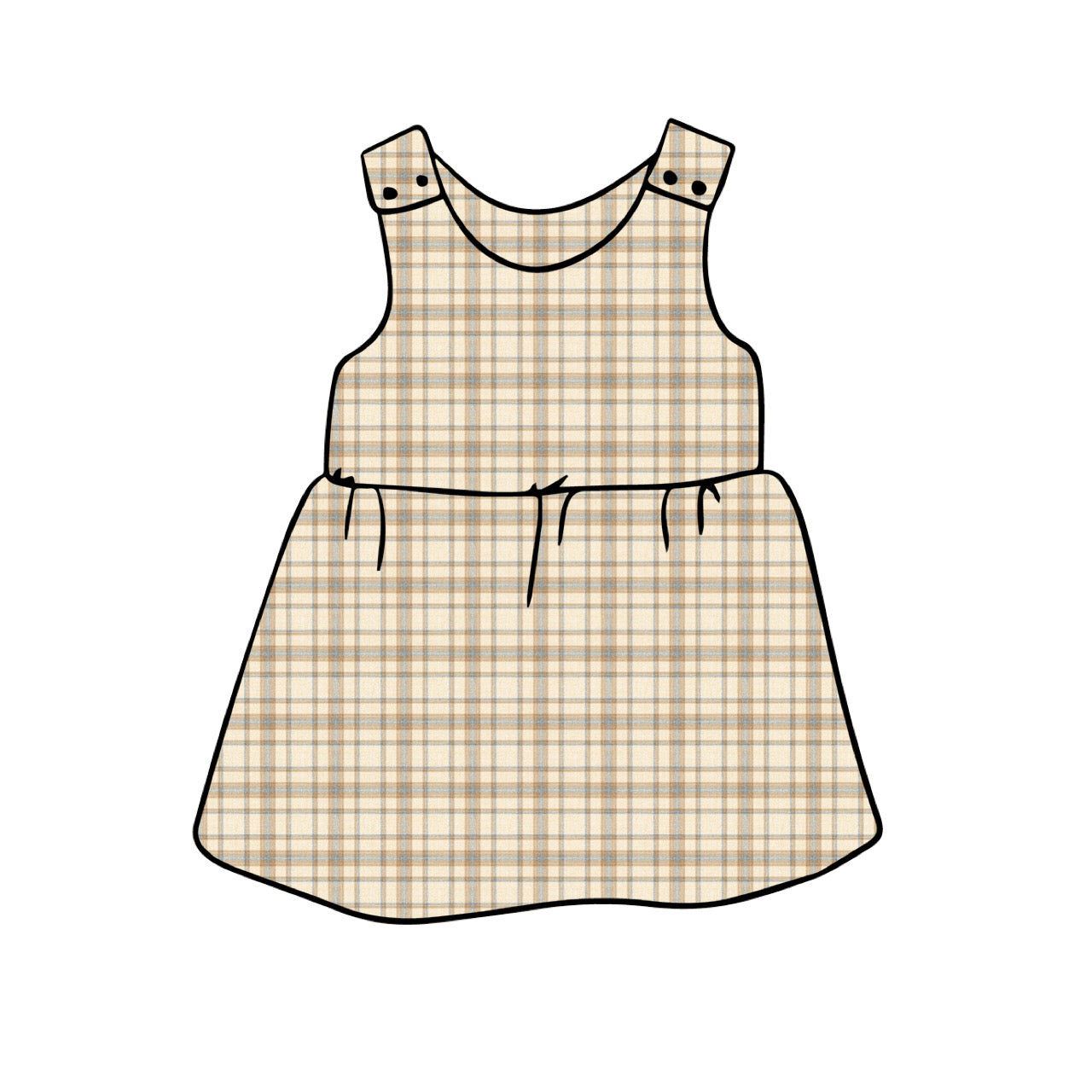 Pinny Dress | Plaid