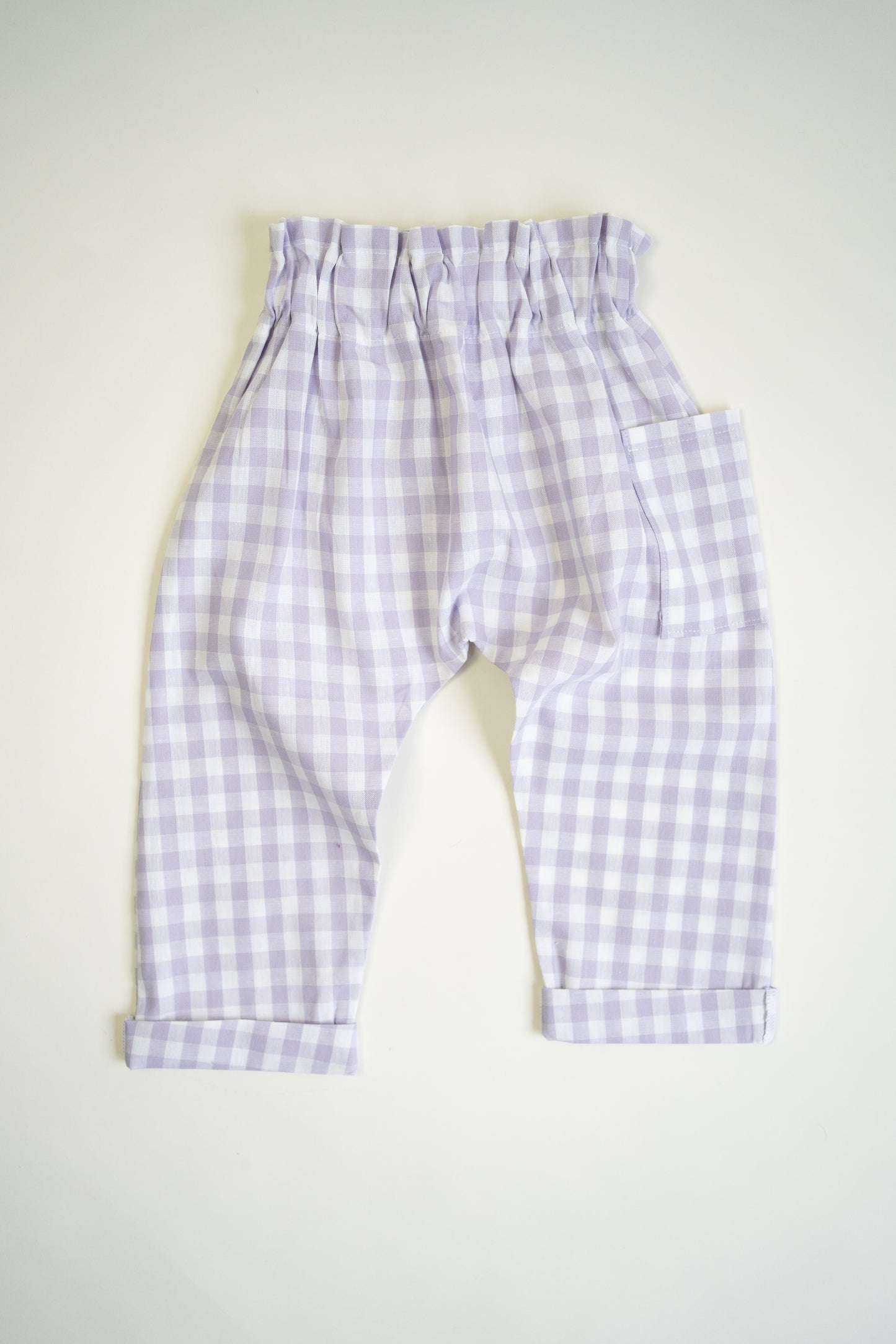 Harem Trousers | Lilac Gingham