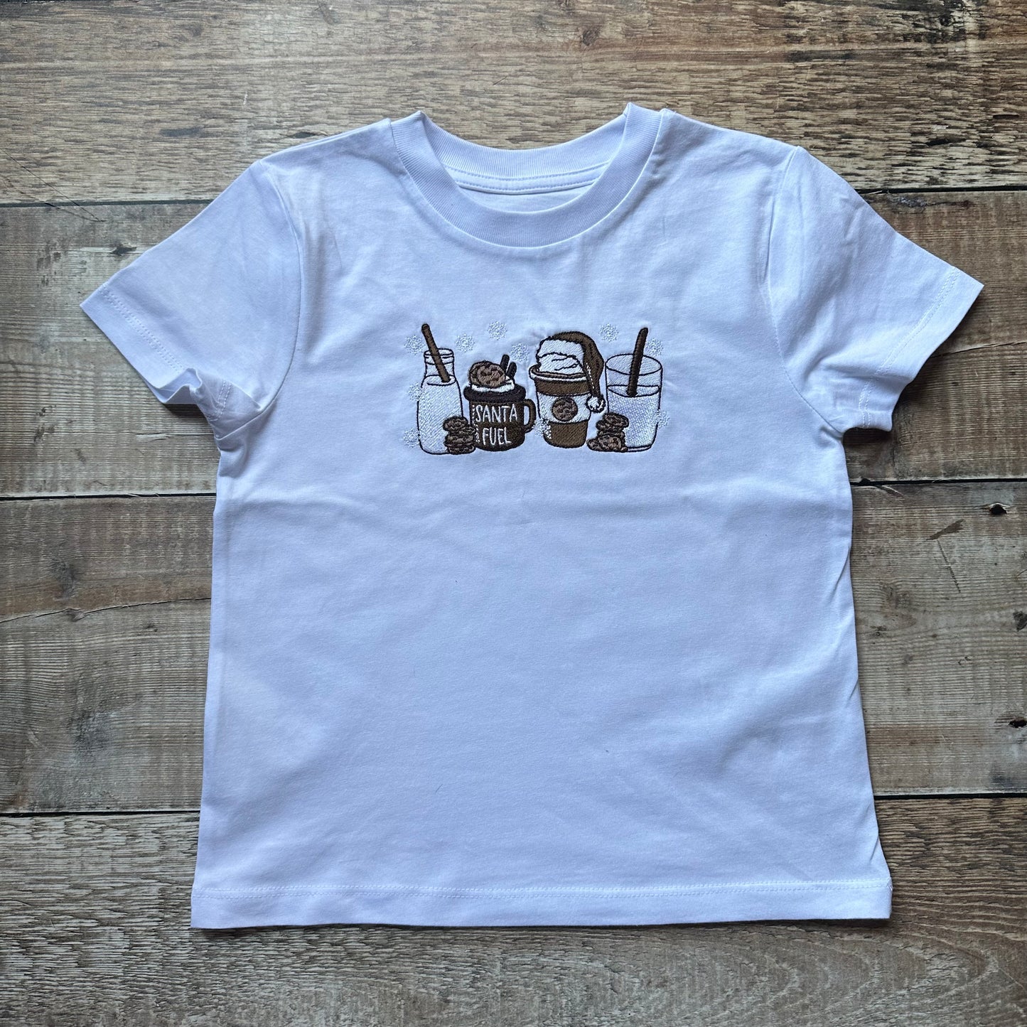 Santas Fuel Tshirt | Age 3-4