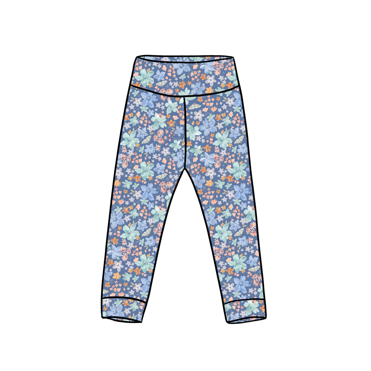 Leggings | Wild Blue