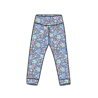 Leggings | Wild Blue