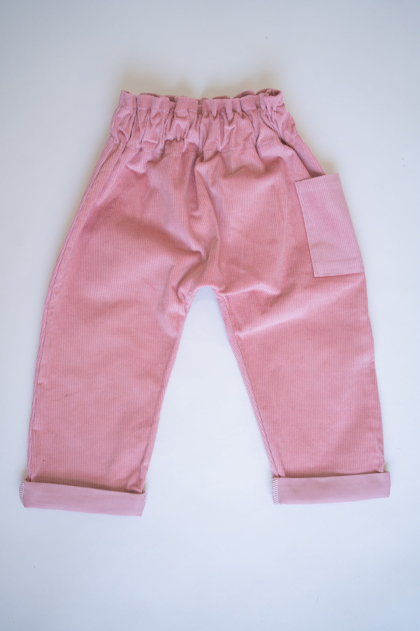 Harem Trousers | Pink Cord