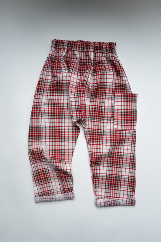 Harem Trousers | Christmas Tartan