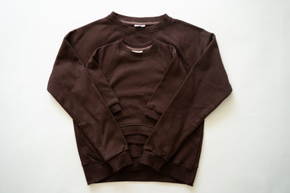 Relaxed Sweatshirt Adult | Chocolate Brown