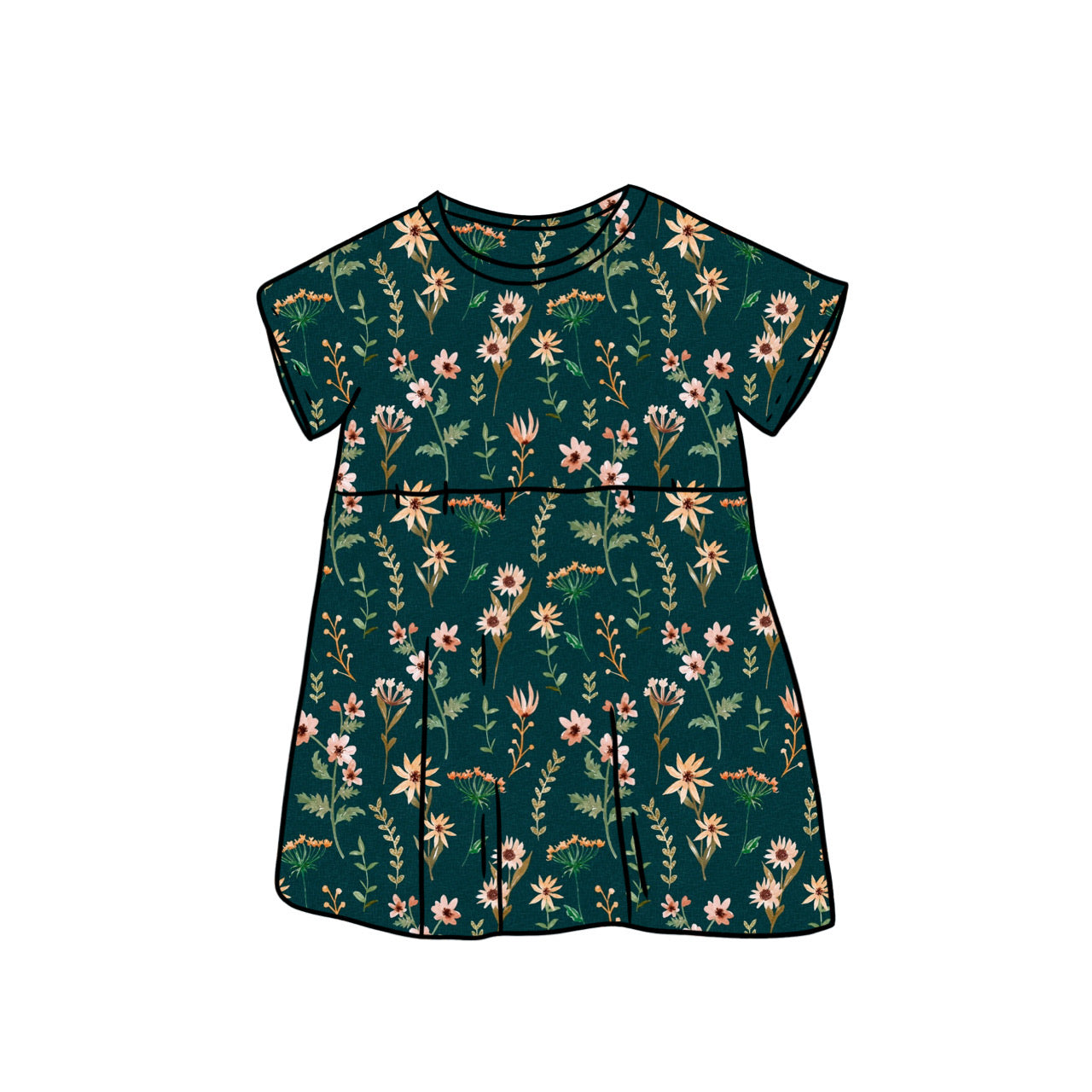 Tunic Dress | Fields Of Green