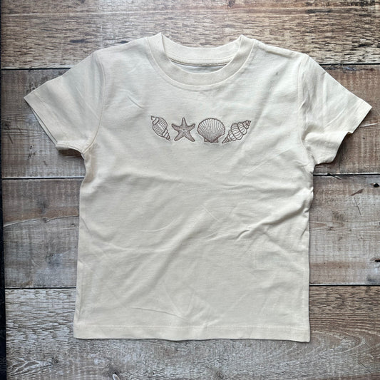 Shells Tshirt Raw | Age 3-4