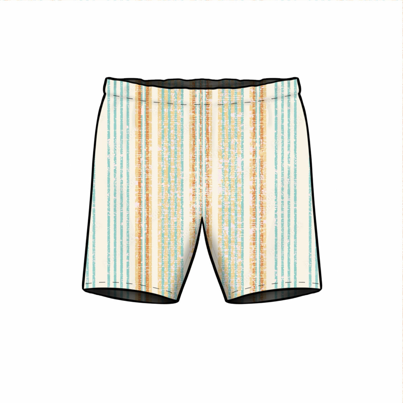 Cycle Shorts | Summer Stripe