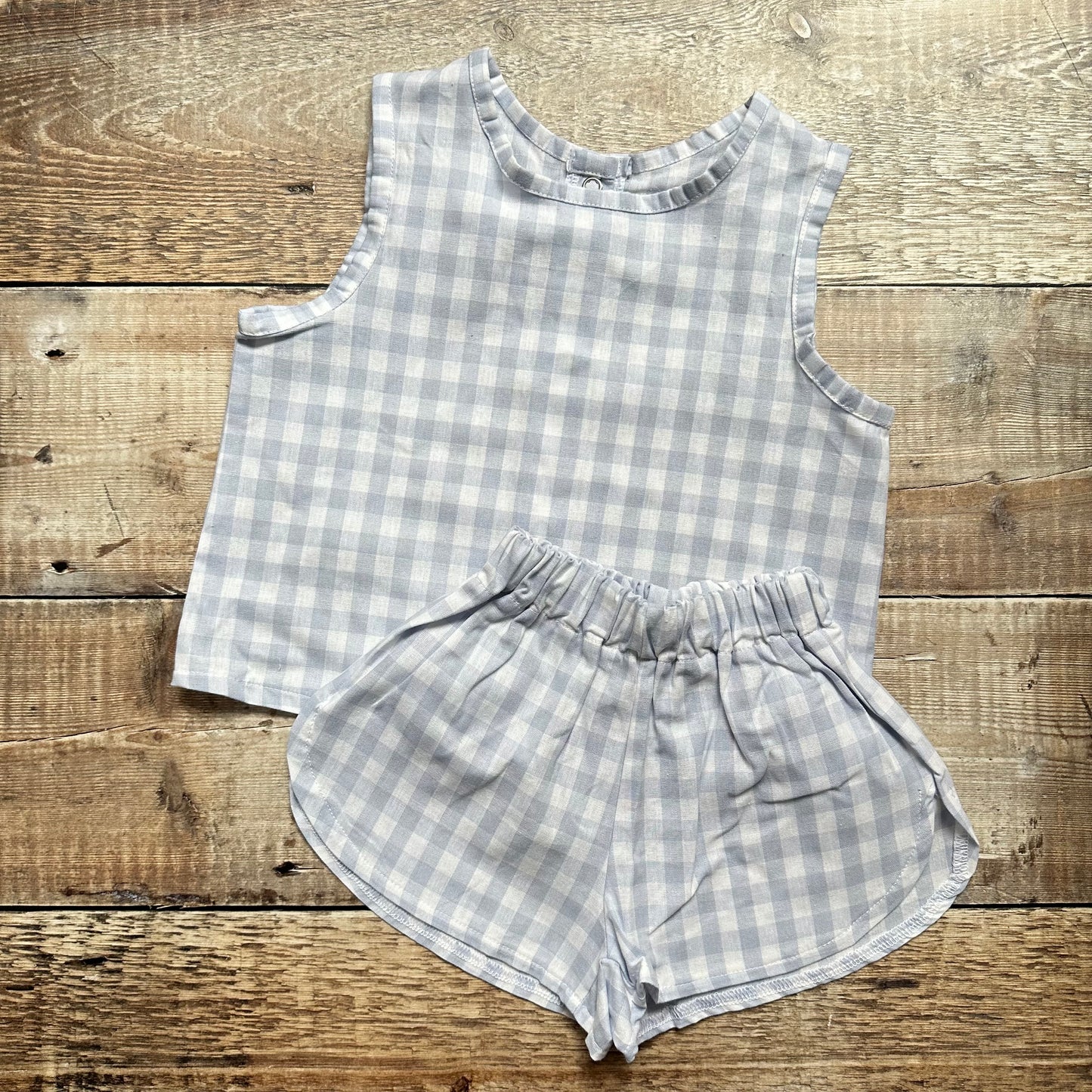 Summer Set | Light Blue Gingham