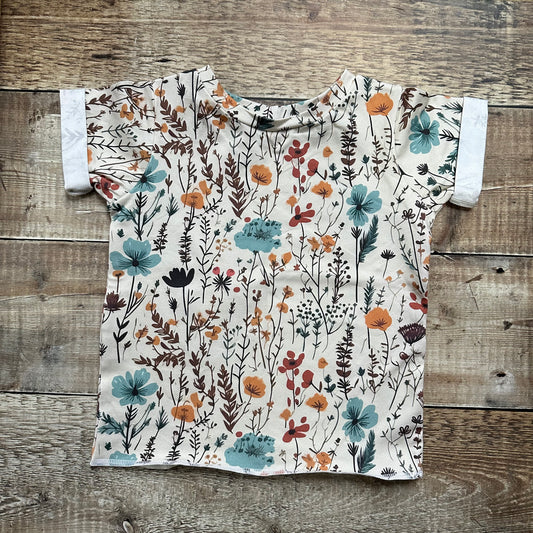 Baggy Tee | Large Wildflower