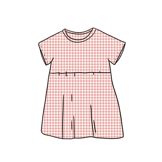 Tunic Dress | Pink Gingham