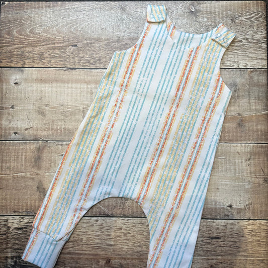 Harem Romper | Summer Stripe