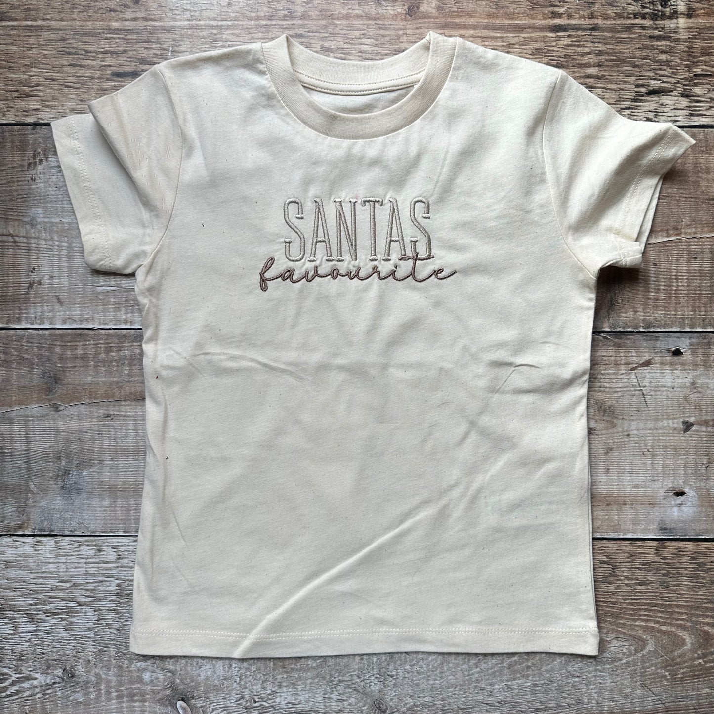 Santas Favourite Tshirt | Age 5-6