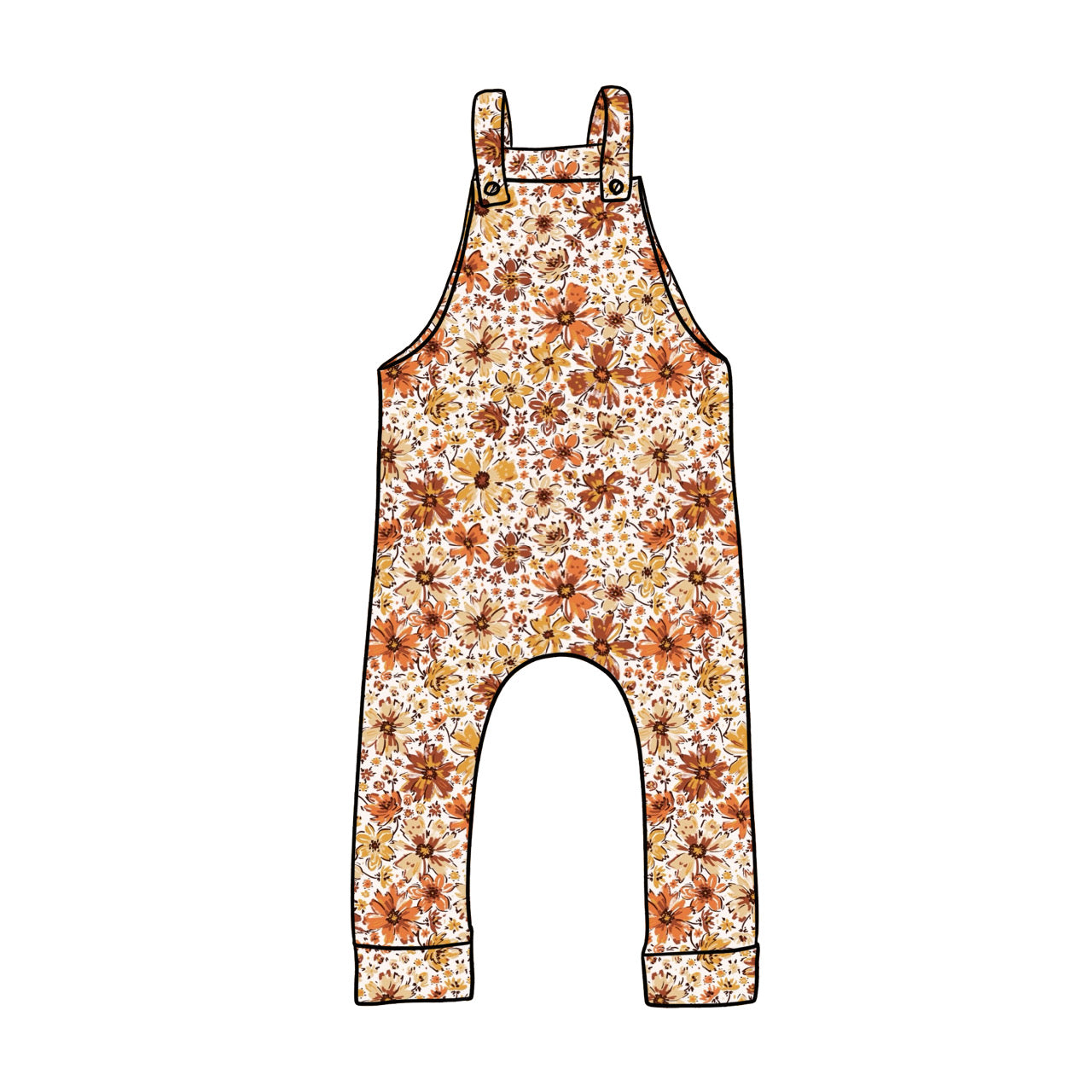 Dungarees | Golden Blooms