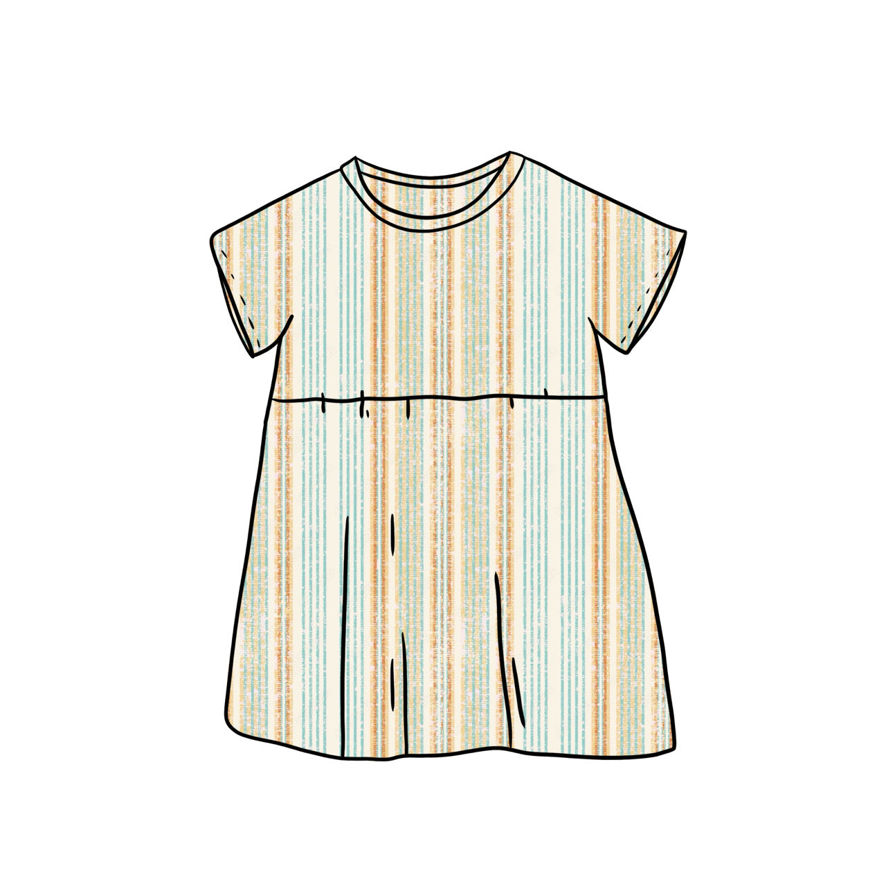 Tunic Dress | Summer Stripe