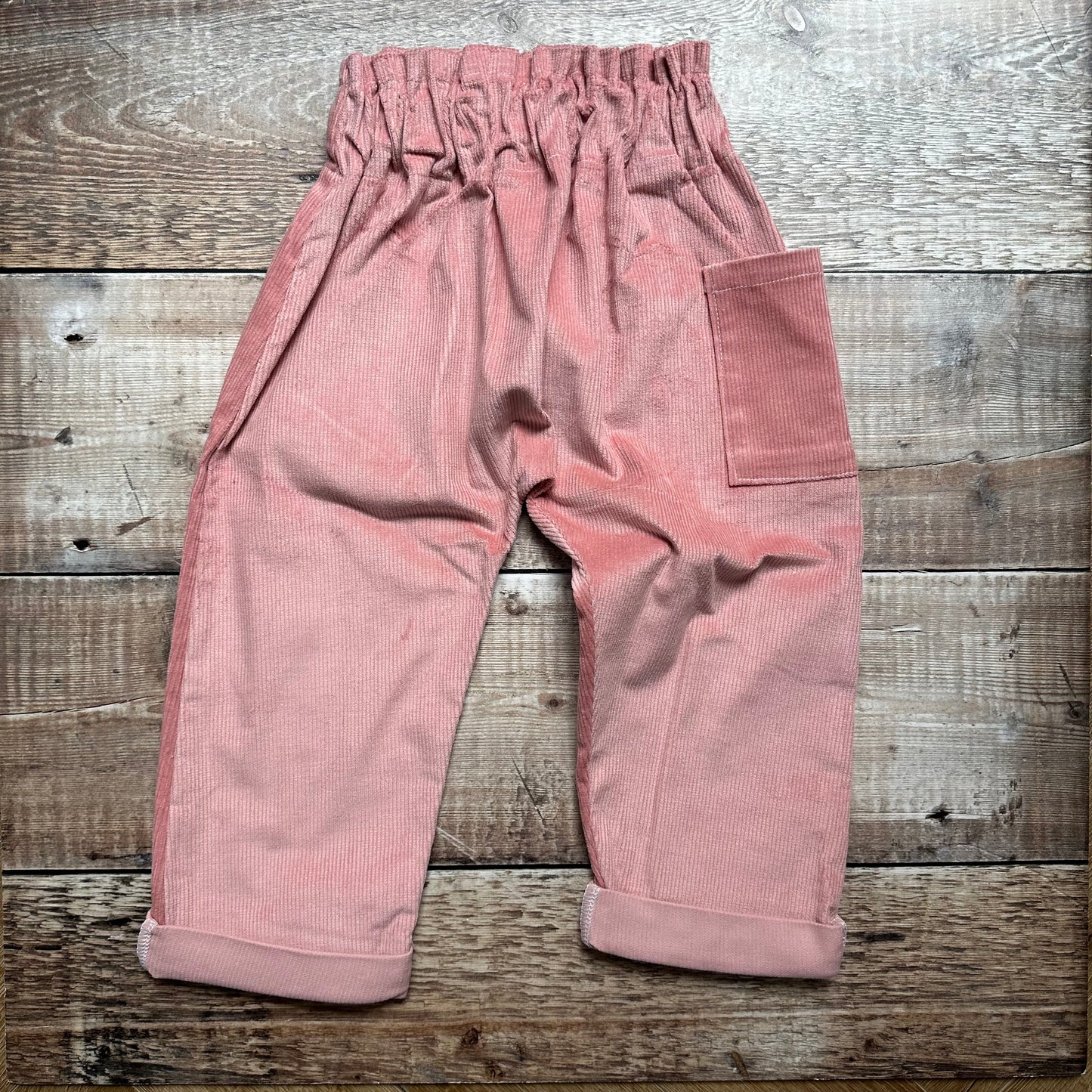 Harem Trousers | Pink Cord