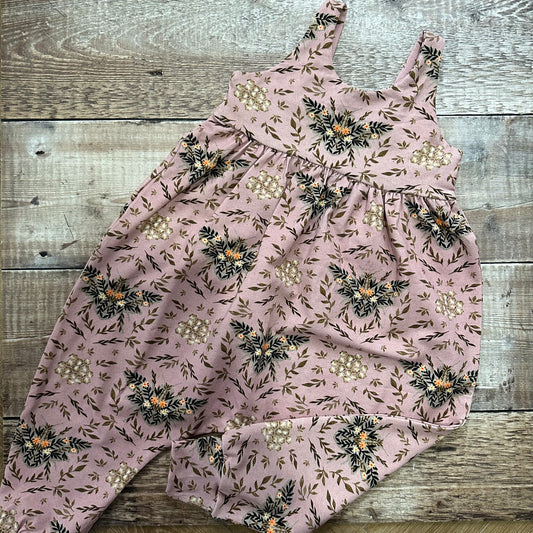 Gathered Romper | Honey Bee