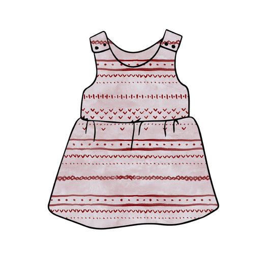 Pinny Dress | Tiny Hearts