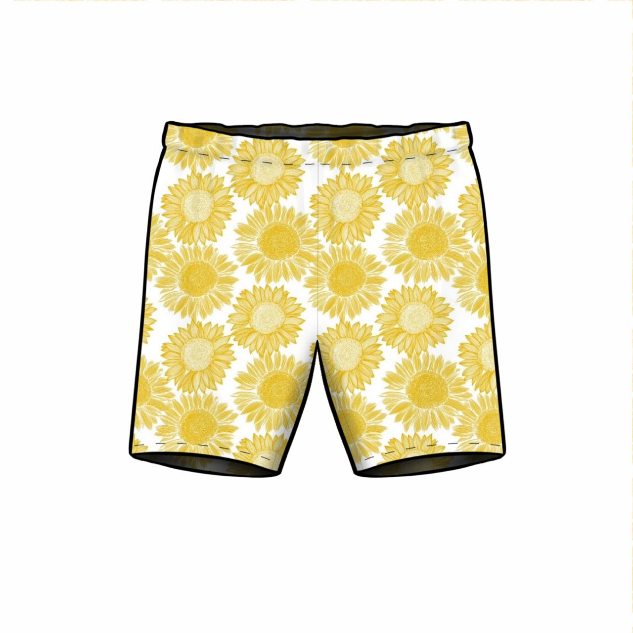 Cycle Shorts | Sunflowers