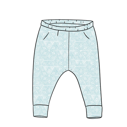 Junior Leggings | Beachy Blues