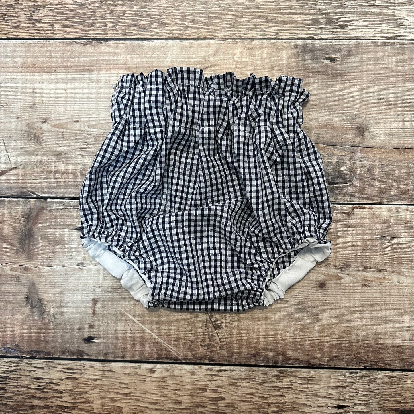 Gingham Bloomers | Navy